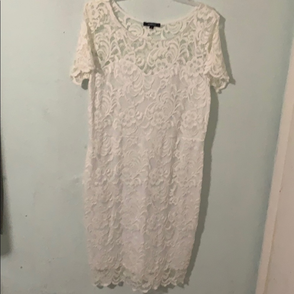 White dress